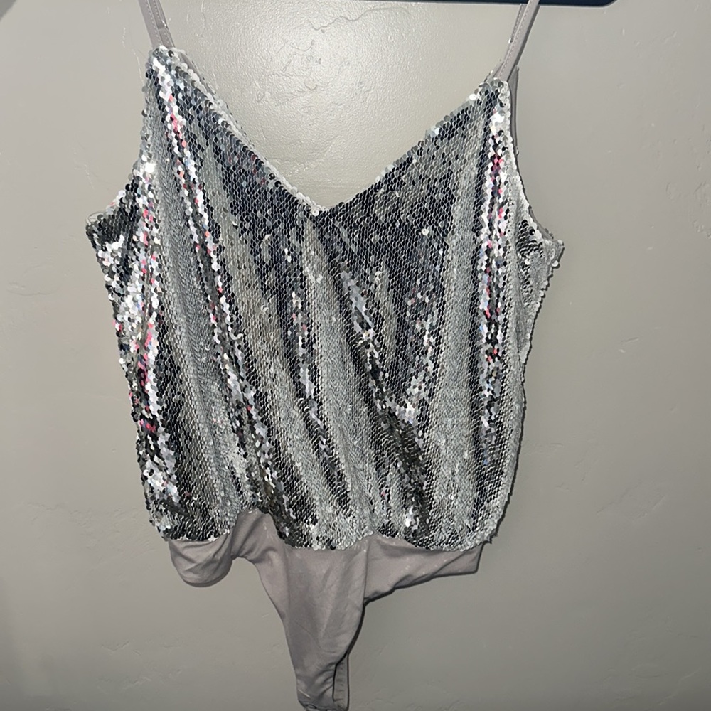 Lovers + Friends Sequin Bodysuit